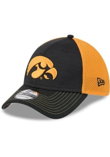 Iowa Hawkeyes New Era 2T Tech Neo 39THIRTY Flex Hat - Black