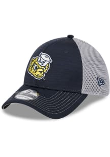 Michigan Wolverines New Era 2T Tech Neo 39THIRTY Flex Hat - Navy Blue