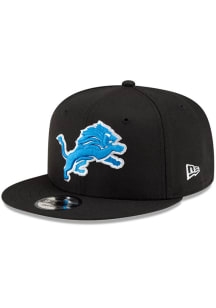 New Era Detroit Lions Blue Basic 9FIFTY Mens Snapback Hat