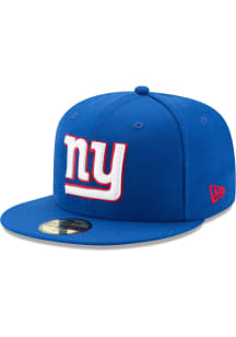 New Era New York Giants Mens Blue 59FIFTY Fitted Hat