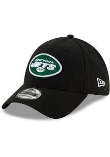 New Era New York Jets Mens Black Team Classic Flex Hat