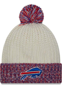 New Era Buffalo Bills White Fresh Knit Womens Knit Hat