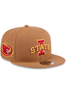 New Era Iowa State Cyclones Brown Color Pack OTC Logo 9FIFTY Mens Snapback Hat