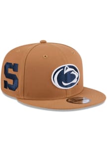 Penn State Nittany Lions New Era Color Pack OTC Logo 9FIFTY Mens Snapback - Brown