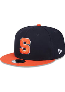 New Era Syracuse Orange Navy Blue 2T Evergreen 9FIFTY Mens Snapback Hat