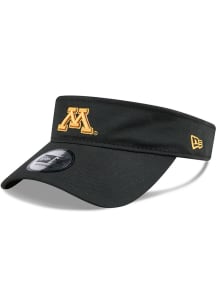 Minnesota Golden Gophers New Era Tech Mens Adjustable Visor - Black