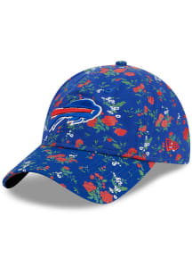 New Era Buffalo Bills Blue JR Bouquet 9TWENTY Youth Adjustable Hat