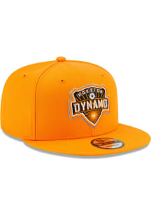 New Era Houston Dynamo Yellow 9FIFTY Mens Snapback Hat