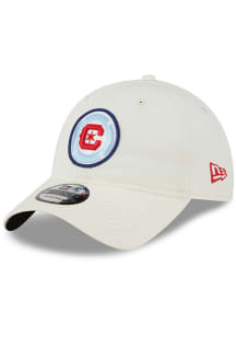 New Era Chicago Fire Core Classic 2.0 Adjustable Hat - White