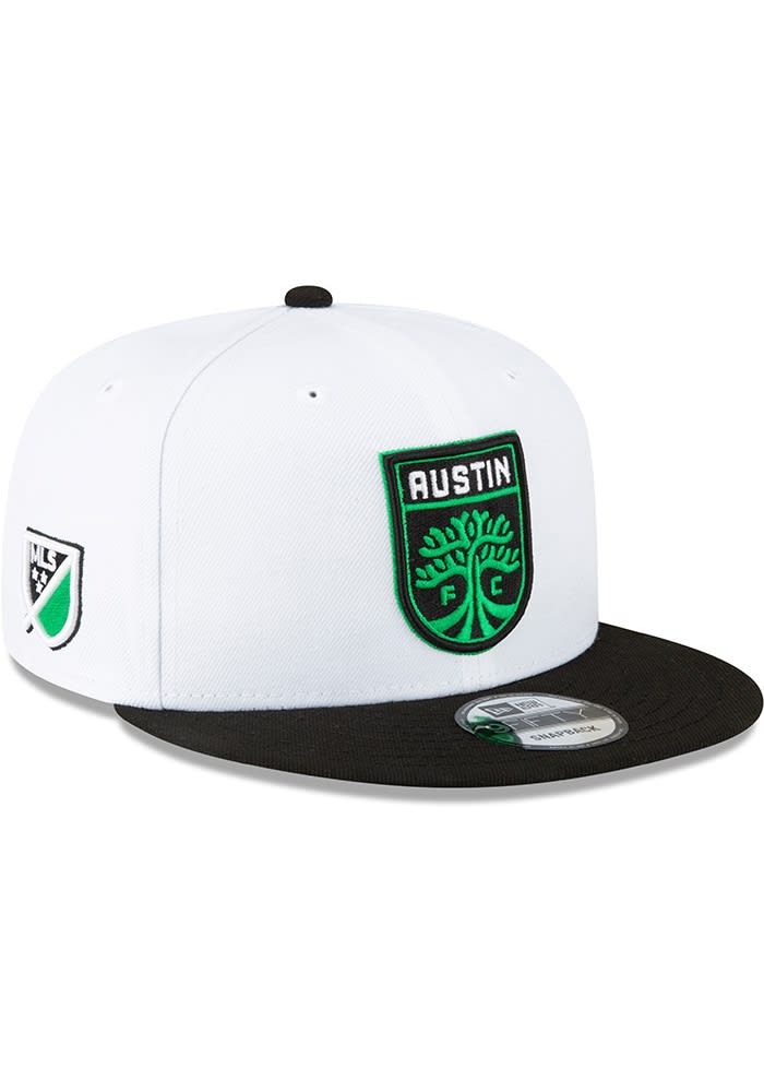 Austin FC New Era White 2T 9FIFTY Snapback Hat 59028117