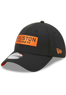 New Era Houston Dynamo Mens Black 39THIRTY Flex Hat