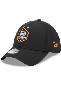 New Era Houston Dynamo Mens Black 39THIRTY Flex Hat