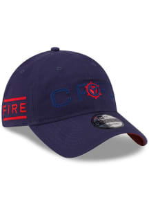 New Era Chicago Fire 9TWENTY Adjustable Hat - Blue