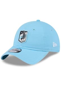 New Era Minnesota United FC Light Blue Evergreen JR 9TWENTY Youth Adjustable Hat