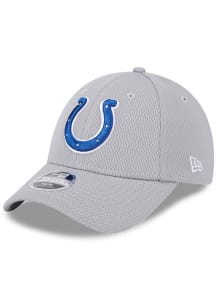 New Era Indianapolis Colts Grey Evergreen GRA Stretch JR 9FORTY Youth Adjustable Hat