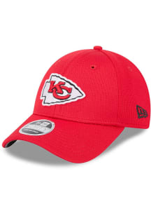 New Era Kansas City Chiefs Red Pivot Stretch JR 9FORTY Youth Adjustable Hat