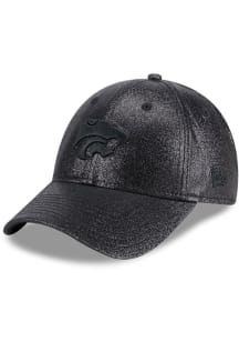 K-State Wildcats New Era Sparkly 9FORTY Womens Adjustable Hat - Black