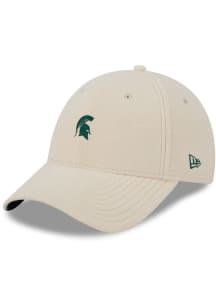 Michigan State Spartans New Era Cozy Sherpa 9FORTY Womens Adjustable Hat - White