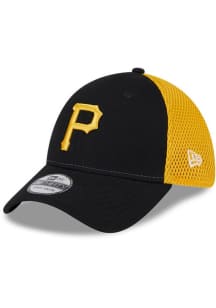 New Era Pittsburgh Pirates Black 2T Evergreen Neo JR 39THIRTY Youth Flex Hat