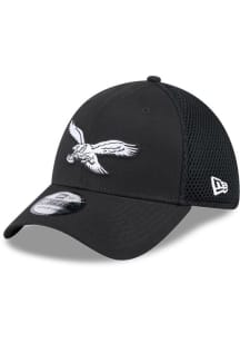 New Era Philadelphia Eagles Black Tonal Evergreen Neo JR 39THIRTY Youth Flex Hat