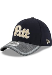New Era Pitt Panthers Mens Navy Blue NE16 Training 39THIRTY Flex Hat
