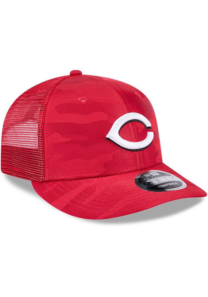 New Era Cincinnati Reds Camo LP 9FIFTY Adjustable Hat - Red