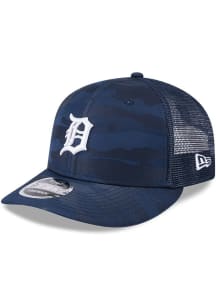 New Era Detroit Tigers Camo LP 9FIFTY Adjustable Hat - Navy Blue