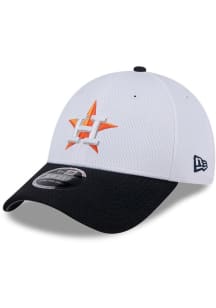 New Era Houston Astros 2T Dash Stretch 9FORTY Adjustable Hat - White