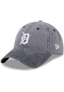 New Era Detroit Tigers Rugged Team 9TWENTY Adjustable Hat - Black