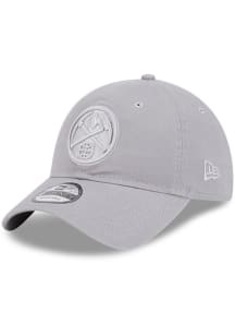 New Era Denver Nuggets Colorpack 9TWENTY Adjustable Hat - Grey