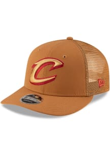 New Era Cleveland Cavaliers Color Pack LP 9FIFTY Adjustable Hat - Brown