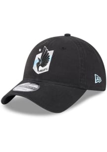 New Era Minnesota United FC STM Evergreen 9TWENTY Adjustable Hat - Black