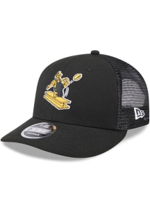 New Era Pittsburgh Steelers Evergreen Trucker LP 9FIFTY Adjustable Hat - Black