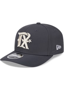 New Era Texas Rangers Evergreen 9SEVENTY Adjustable Hat - Grey