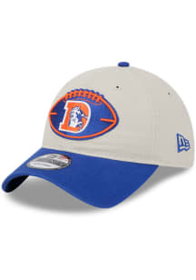 New Era Denver Broncos 2024 Sideline Historic 9TWENTY Adjustable Hat - Grey