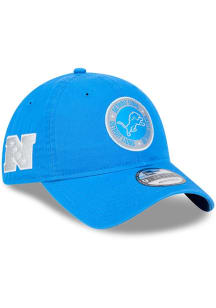 New Era Detroit Lions 2024 Sideline 9TWENTY Adjustable Hat - Blue