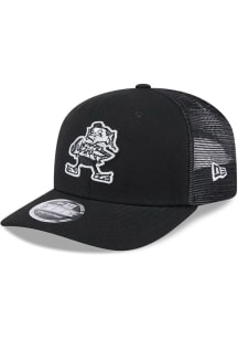 New Era Cleveland Browns Canvas Trucker LP 9FIFTY Adjustable Hat - Black