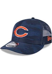 New Era Chicago Bears Camo LP 9FIFTY Adjustable Hat - Navy Blue