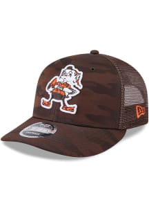 New Era Cleveland Browns Camo LP 9FIFTY Adjustable Hat - Brown