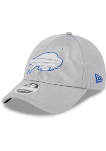 New Era Buffalo Bills Pivot Stretch 9FORTY Adjustable Hat - Grey
