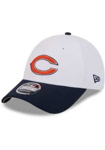 New Era Chicago Bears 2T Dash Stretch 9FORTY Adjustable Hat - White