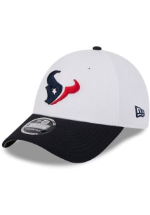 New Era Houston Texans 2T Dash Stretch 9FORTY Adjustable Hat - White