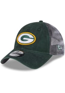 New Era Green Bay Packers Team Slick 9TWENTY Adjustable Hat - Green