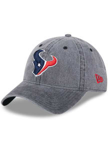 New Era Houston Texans Rugged Team 9TWENTY Adjustable Hat - Black