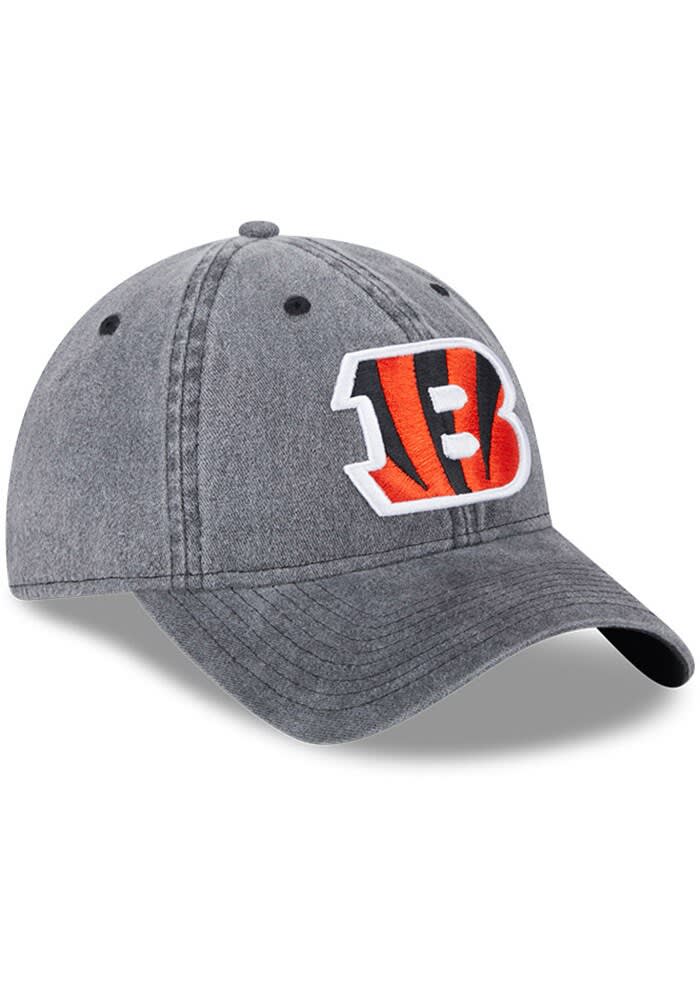 New Era Cincinnati Bengals Rugged Team 9TWENTY Adjustable Hat - Black