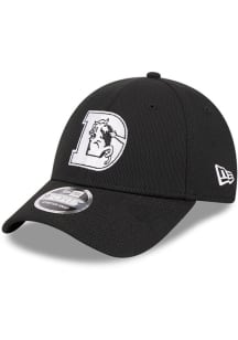 New Era Denver Broncos Tonal Evergreen Stretch 9FORTY Adjustable Hat - Black