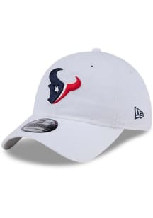 New Era Houston Texans Evergreen 9TWENTY Adjustable Hat - White