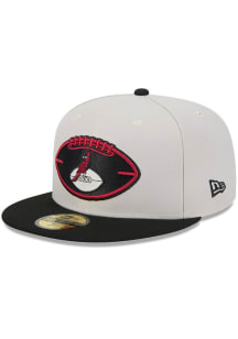 New Era Arizona Cardinals Mens Grey 2024 Sideline Historic 59FIFTY Fitted Hat