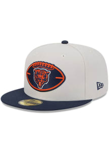 New Era Chicago Bears Mens Tan 2024 Sideline Historic 59FIFTY Fitted Hat