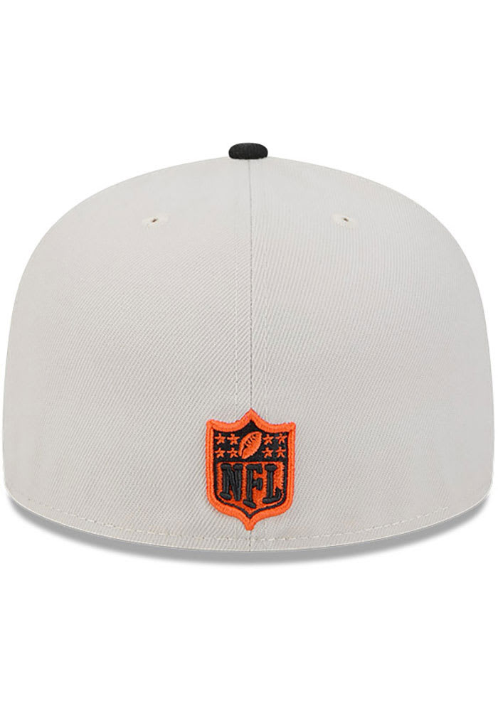 New Era Cincinnati Bengals Mens Grey 2024 Sideline Historic 59FIFTY Fitted Hat